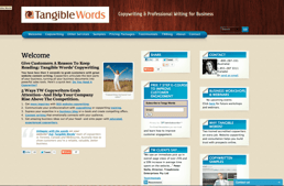 Old Home Page Tangible Words