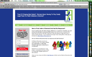 Reliance Recoveries new website
