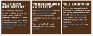 Tangible Words Homepage Copywriting Services